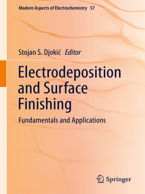 cover image of Electrodeposition and Surface Finishing